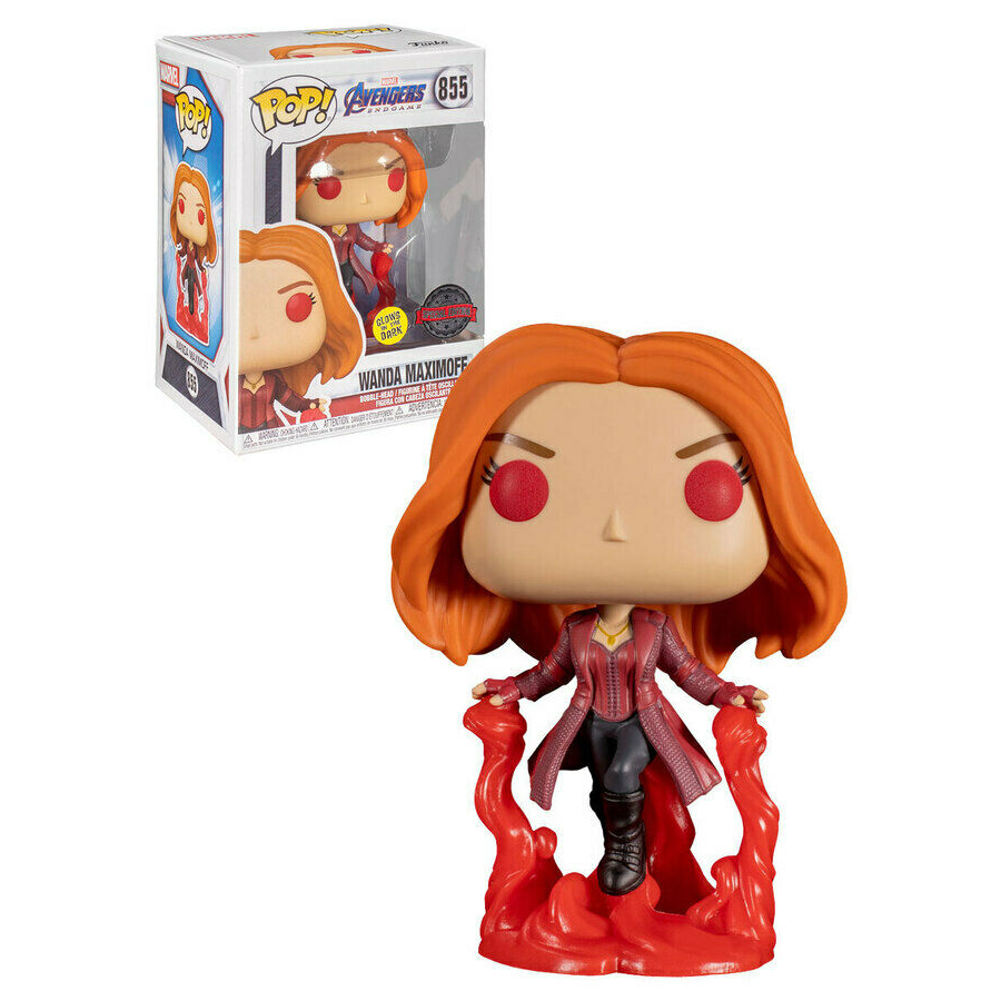 855.- POP! MARVEL - WANDA MAXIMOFF LEVITATING (GITD) (EXCL. TO S.E.)