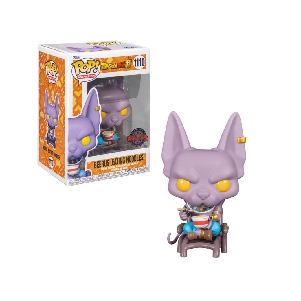 1110.- POP! ANIMATION - Beerus (eating noodles) (EXCL. TO SE)