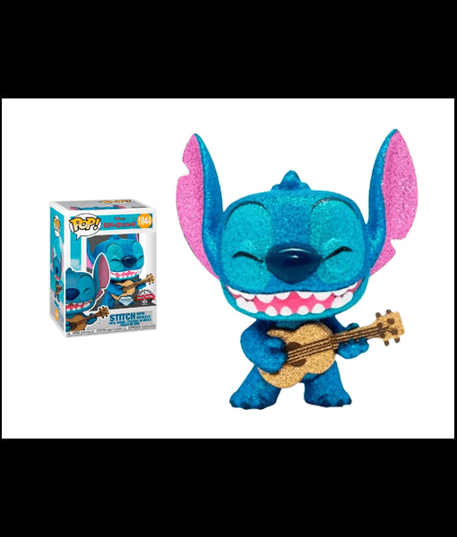 1044.- POP! DISNEY - Stitch with Ukulele (Diamond Glitter) (EXCL. TO SE)