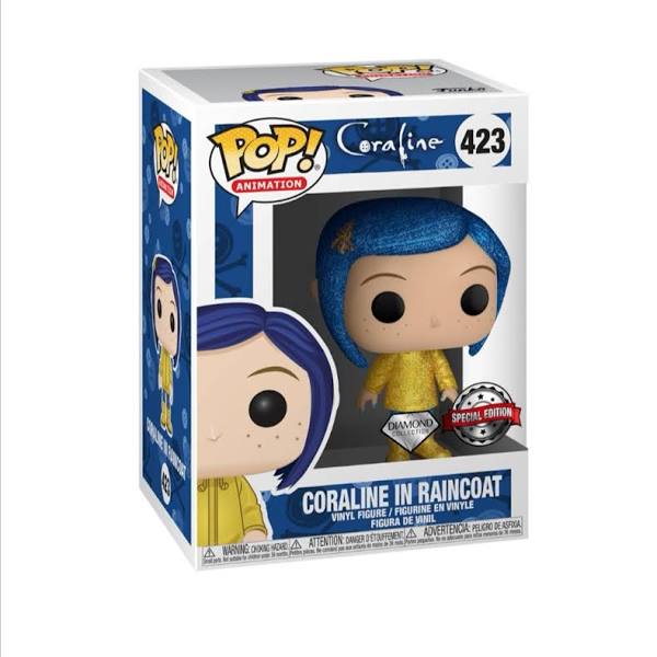 423.- POP! ANIMATION - Coraline in Raincoat (Diamond Edition) (EXCL. TO SE)