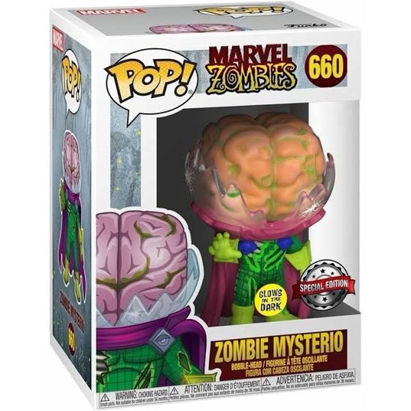 660.- POP! MARVEL - Mysterio (Marvel Zombies) (GITD() ( EXCL. TO SE)